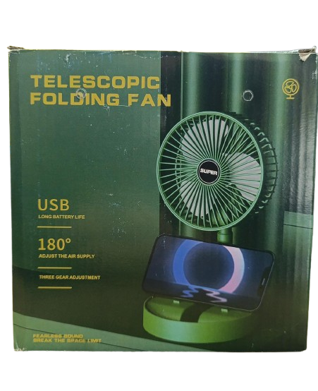 TELEFON TUTUCULU MASAÜSTÜ FAN ŞARJLI